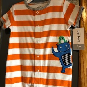 Monster Romper 3 months